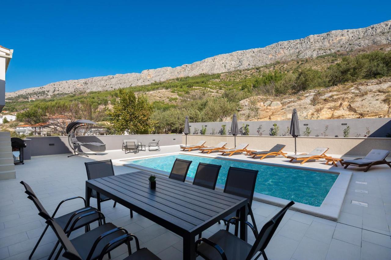 Luxury Apartment Lorena - Private Heated Pool - Jesenice  Exterior foto